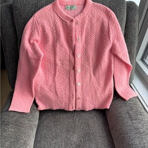 Small, pink, vintage sweater